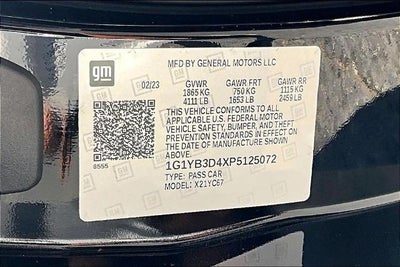 2023 Chevrolet Corvette Stingray 2LT