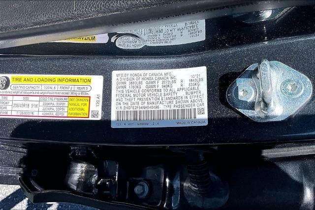 2022 Honda Civic Sedan Sport