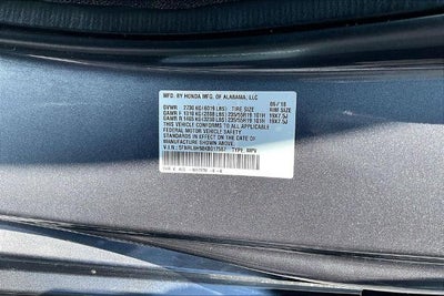 2019 Honda Odyssey Elite