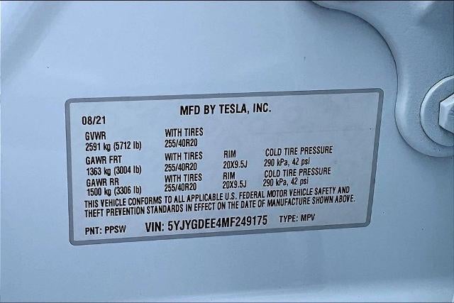 2021 Tesla Model Y Long Range