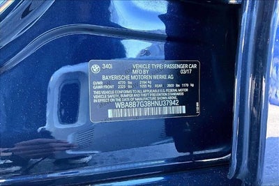 2017 BMW 3 Series 340i xDrive