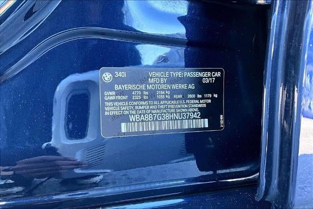 2017 BMW 3 Series 340i xDrive