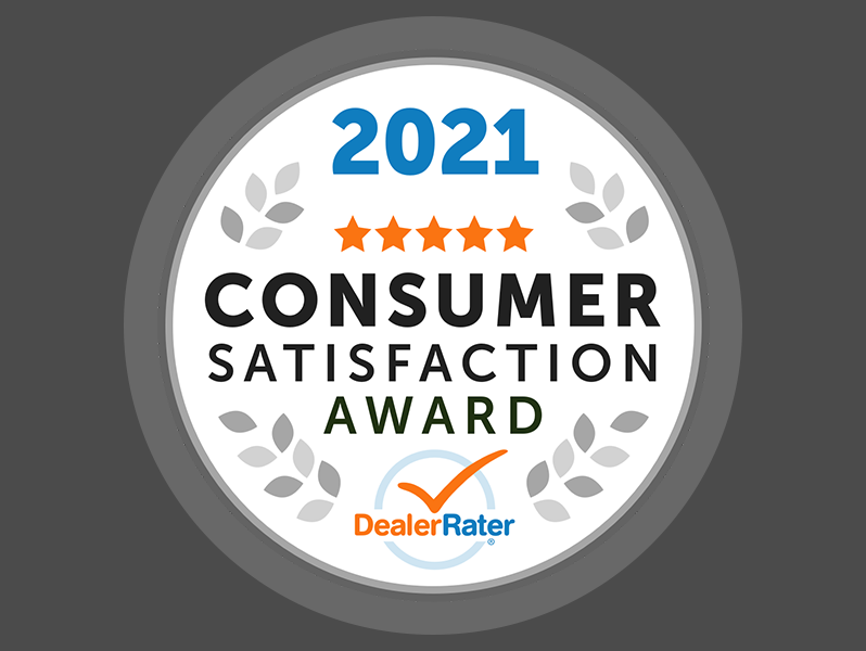 2021 Consumer Satisfaction Award